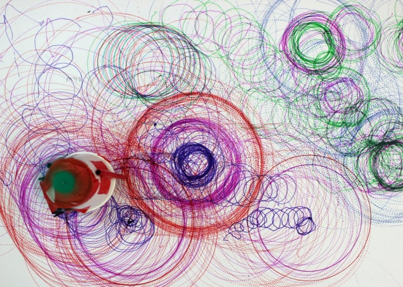 Artist Workshop- Robot Drawings 7- Neil Winterburn